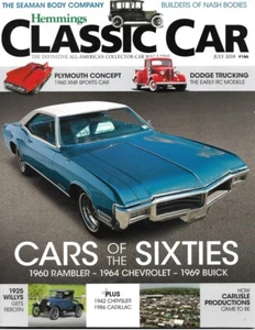 HEMMINGS CLASSIC CAR 2018 JULY - DODGE TRUCKS, PLYMOUTH CONCEPT 1960 XNR - Imagen 1 de 1