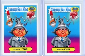 Garbage Pail Kids 30th Anniversary INSPECT TOR/JERKY JOHN 80er Spoof Sticker - Bild 1 von 1