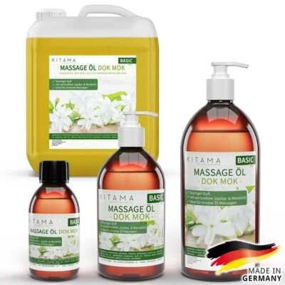 Kitama Massageöl Aroma-Öl Thai Dok Mok für Massage Wellness Physiotherapie Spa