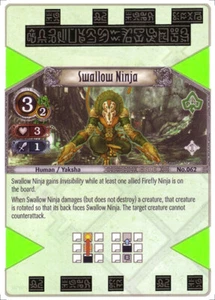 3x Swallow Ninja EOJ SET1 #062 PS3 Eye Of Judgment English NM/UNPLAY UC card - Picture 1 of 1