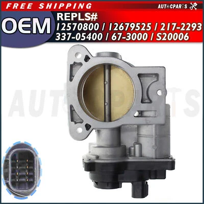 Throttle Body for 2003-2007 GM 12570800 Silverado Tahoe Sierra 5.3L 4.8L 6.0L - Image 1 of 4