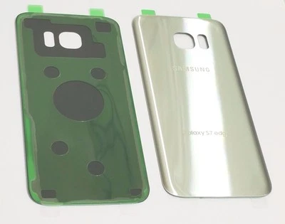  Tapa Trasera Cristal Para Samsung Galaxy S7Edge G935 SPRINT/TMOBI PLATEADO Foto 1 de 4
