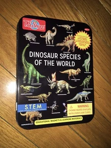 Dinosaur Species Of The World T.S.Shure Bendon Educational Magnets/ Learn STEM - Picture 1 of 3