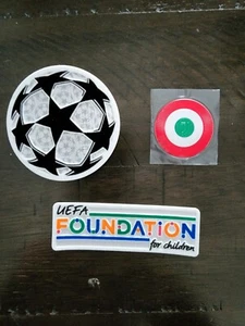 JUVENTUS FC COPA + UCL 2021-22 PATCH SET BADGE #88 - Picture 1 of 7