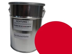 3 Liter Spritzfertigen Basislack geeignet für Porsche 84A Indischrot Autolack L - Bild 1 von 2