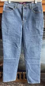 Gloria Vanderbilt Amanda Jeans Women’s Size 12 Regular Blue Denim High-Rise - Picture 1 of 9