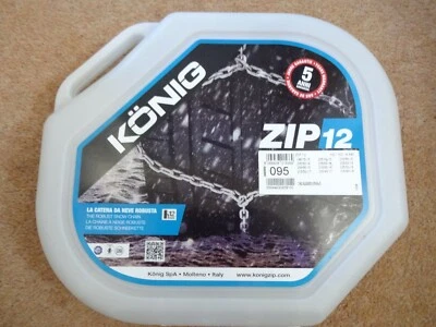 THULE KONIG молнии снега цепи (как CB-12) - размер 095 - новый - Изображение 1 из 4