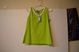NEW GALVIN GREEN WOMEN'S GREEN JAYDA GOLF TOP SIZE 40 - MEDIUM - Foto 1 di 3