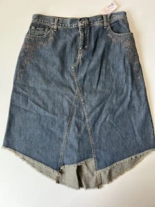 DKNY Embroidered Skirt Size 14 - Picture 1 of 8