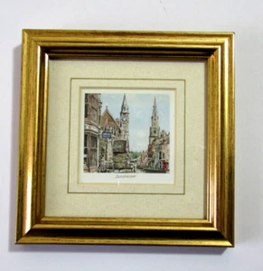 Dorchester Dorset Mini Framed Print "Portraits Of Britain" Series - Picture 1 of 1
