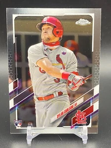 2021 Topps Chrome Dylan Carlson #140 Rookie RC St. Louis Cardinals - Picture 1 of 1