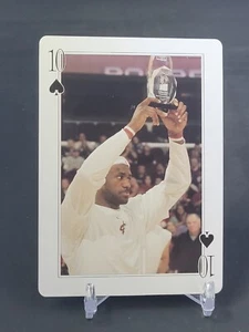 Carta da gioco cinese LeBron James 10 di picche Oddball carta difficile da trovare - Foto 1 di 2