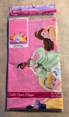 Mantel de plástico Disney Princess Dreams - Hallmark Party 54" X 102" Foto 1 de 4