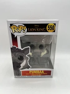 ¡NUEVO Funko POP! Figura de vinilo Pumba #550 de Disney El Rey León - Imagen 1 de 6
