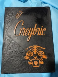 1953  High School Yearbook Greybric Michigan  - Bild 1 von 16