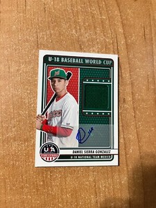 2023 Panini Stars & Stripes - Daniel Sierra Gonzalez - Mexico Auto Relic /72