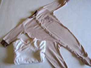 2tlg. Babyset, Overall und Wickelbody, Gr. 68 - Bild 1 von 1