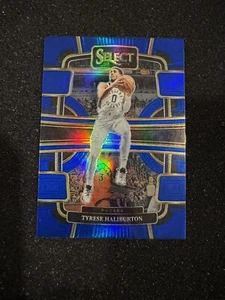 2023-24 Panini Select TYRESE HALIBURTON Holo Blue Prizm Concourse #29 Pacers - Picture 1 of 1