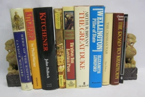 British Military History Kitchener Sudan Afghan Boer Wellington 10 Book Lot - Picture 1 of 15