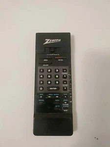 ZENITH 24-3218 Genuine TV/VCR Vintage BlackRemote Control-Tested - Picture 1 of 1