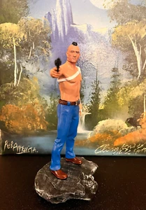 TAXI DRIVER "ROBERT DE NIRO" 22 CM RESIN ACTIONFIGUR 3D HANDBEMALT 3DANIM - Bild 1 von 4