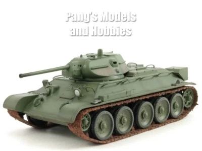 T-34 T-34/76 Russian Main Battle Tank 1942 - Green - 1/72 Scale Plastic Model - Image 1 of 4