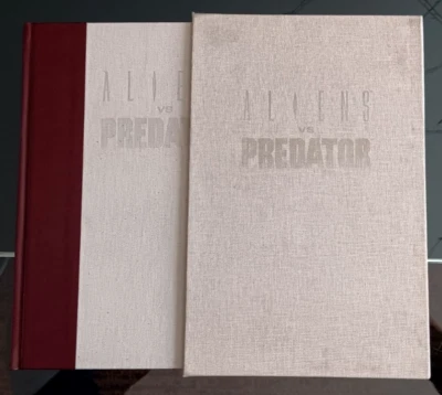 Aliens vs Predator Limited Ed. Hardcover Signed X3 W/Slipcase 76 Of 1000 - 1991! - Image 1 of 4