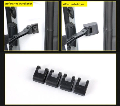 Door Arm Check Rust Protector Cover For Audi Q3 Q5 Q7 A3 A4 A6 TT Porsche Taycan - Imagem 1 de 3