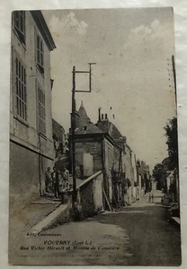 Francia - Rue Victor Herault et Montee de Cimetiere. Cartolina (X2) - Foto 1 di 2