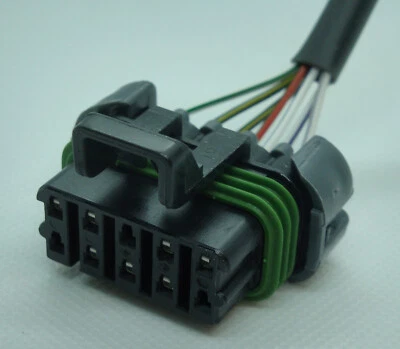 TD5 Accelerator Pedal Connector - Pre-Wired with 7 x Tails for Late TD5 Engine - Image 1 of 4