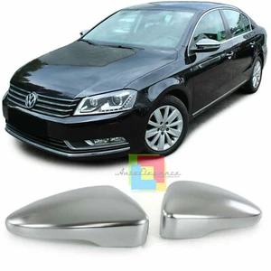 COPERTURE SATINATE SPECCHI CALOTTE SPECCHIETTI RLINE VW PASSAT 3C B7 2010-2014 - Imagen 1 de 1