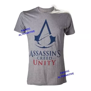 ASSASSIN'S CREED UNITY T-Shirt grau Gr. XL Herren NEU man new grey - Bild 1 von 1