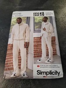 SIMPLICITY Schnittmuster R11246 HERREN Jacke Hose XS-XL Mimi G Neu UNCUT(3005 - Bild 1 von 2