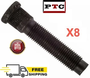 New 8 Wheel Lug Studs FRONT for Excursion F250 F350 F450 F550 Super Duty F53 - Picture 1 of 3