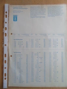 72 PROSPEKT RUD Preisliste T75 für RUD-Spur-Schlepperketten - Picture 1 of 1