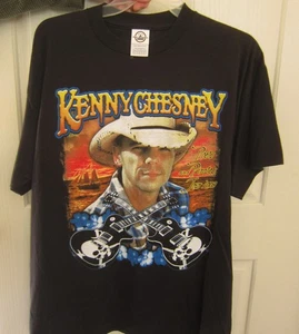 NOS  Kenny Chesney Poets & Pirates Tour T-Shirt 2008 Cleveland Browns Stadium - Picture 1 of 3