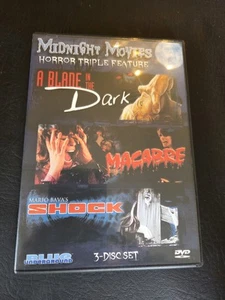 Midnight Movies Horror Triple Feature (DVD, 2012) Blue Underground - Imagen 1 de 2