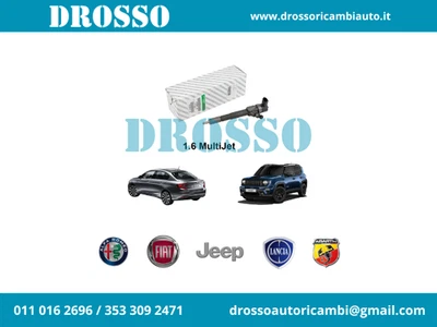0445110524 55246223 INIETTORE BOSCH ORIGINALE FIAT ALFA JEEP 1.6 MultiJet - Image 1 of 4