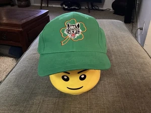Cappello da hockey vintage Chicago Wolves IHL St Patrick’s Day verde snapback - cool - Foto 1 di 11