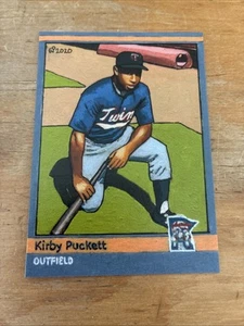Baseball Kunstkarte Druck von Kirby Puckett, 85 Rookie 2 - Bild 1 von 2