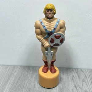Botella de champú vintage Mattel 1983 Masters of the Universe MOTU He-Man vacía - Imagen 1 de 13