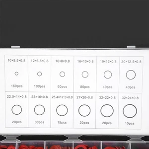 600pcs Red Vulcanised Fibre Washer Gasket Round Insulation Paper Red Steel. - Picture 1 of 11