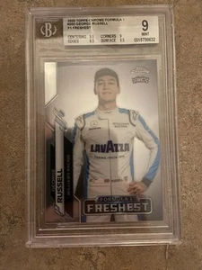 2020 Topps Chrome F1 Formula 1 George Russell  Rookie RC #200 BGS 9 - Picture 1 of 2