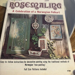 ROSEMALING Deko Malbuch BETTE BYRD - Bild 1 von 8