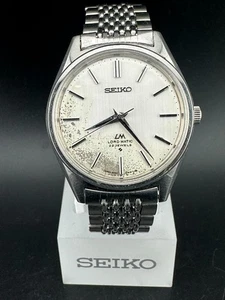 Seiko LM Lord Matic 1968 automático para hombre acero inoxidable 36 mm 5601-9000 - Imagen 1 de 11
