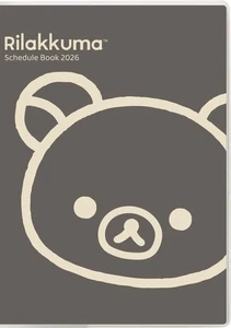 San-X Rilakkuma 2026 Monthly Planner, B6, Thread-Bound, Me67406_ - Picture 1 of 7