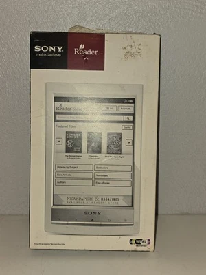 Sony E-Reader E-Book Blanco PRS-T1 6"" Pantalla Táctil Nuevo, Caja Abierta Foto 1 de 4