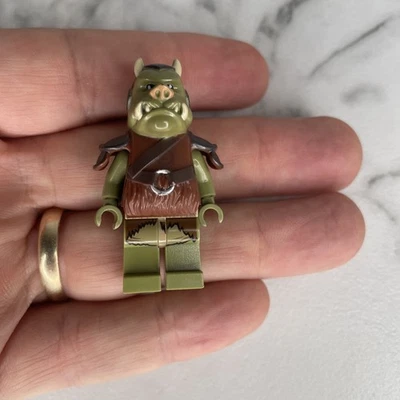 LEGO Star Wars Guardia Gamorreana Minifigura Verde Palacio de Jabba 75326 B9-902 Foto 1 de 2