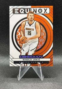 Nikola Jokić 2024-25 ossidiana - arancione equinozio /99 pepite di Denver - Foto 1 di 2