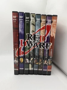 Red Dwarf Series 1–8 DVD Set BBC Region 2 Classic Sci-Fi Comedy (2002–2006) - Picture 1 of 19